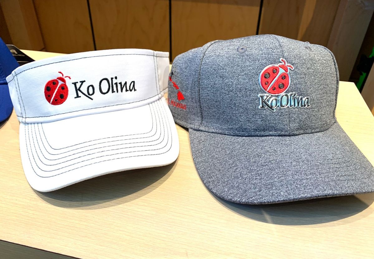 ハワイKo Olina コオリナゴルフクラブ サンバイザー