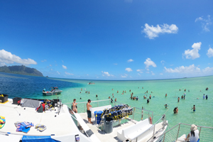 360度海！サンドバーの絶景「天使の海ピクニック」に行ってきました