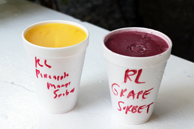 高橋果実店(Henry's Place)で人気のアイスクリームとシャーベット